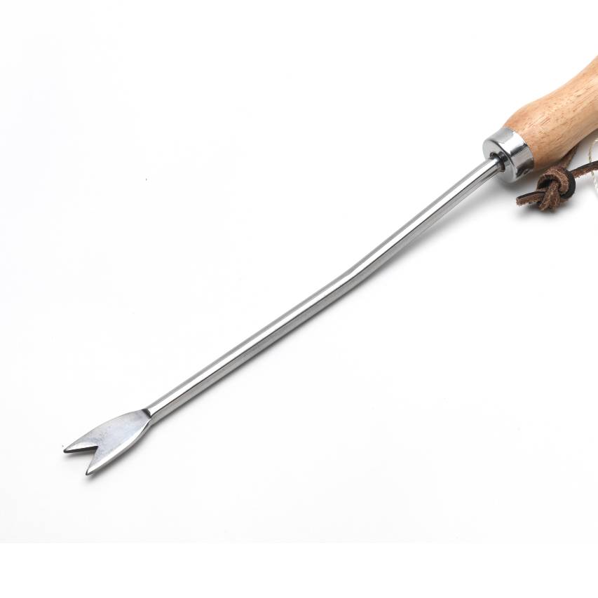 Close up of dandelion weeder