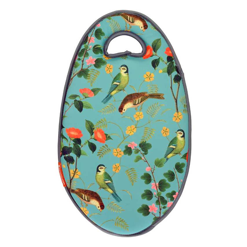 Burgon and Ball garden kneeling pad with Flora and Fauna design