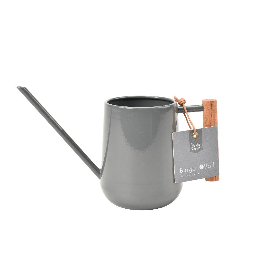 Burgon and Ball indoor watering can - charcoal