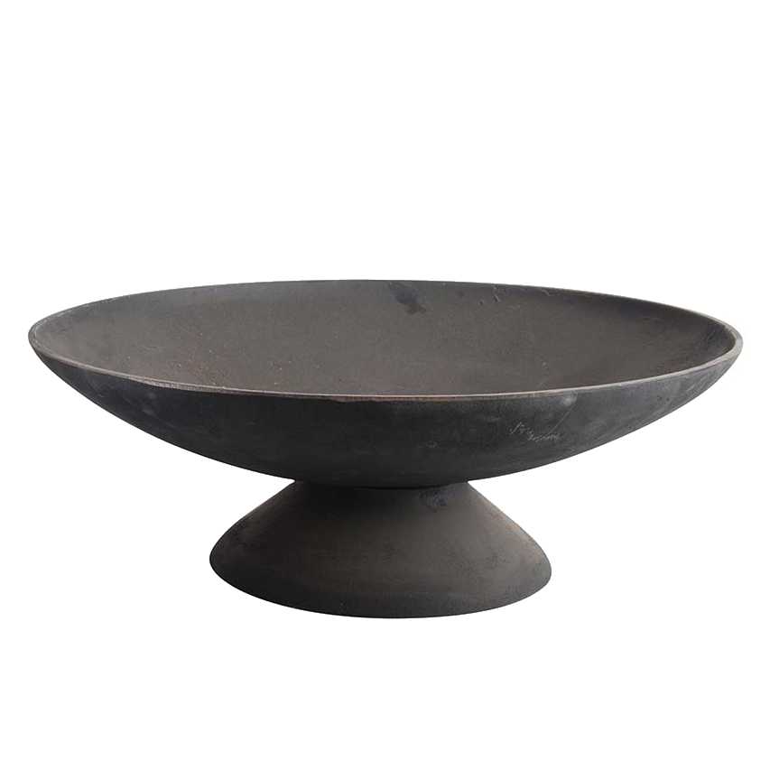 Cast iron fire bowl cut out