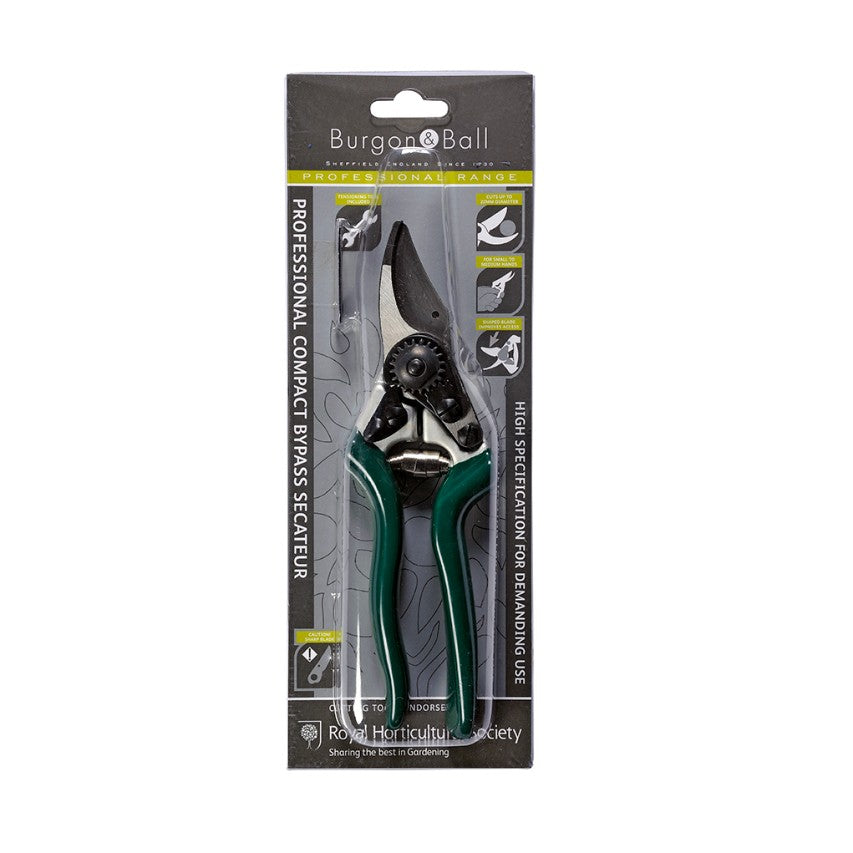 Burgon and Ball RHS professional compact bypass secateurs
