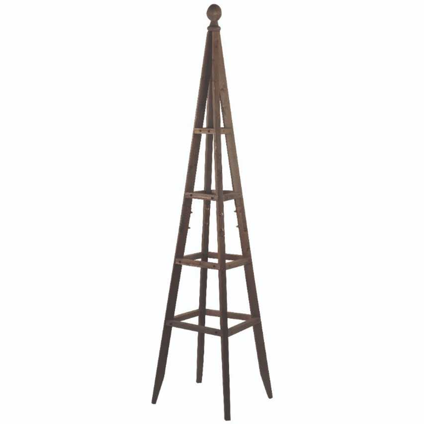 Woodland obelisk slate grey 1.5m cut out